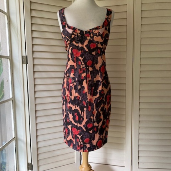 Zac Posen Silk Knee Length Dress - Picture 3 of 13